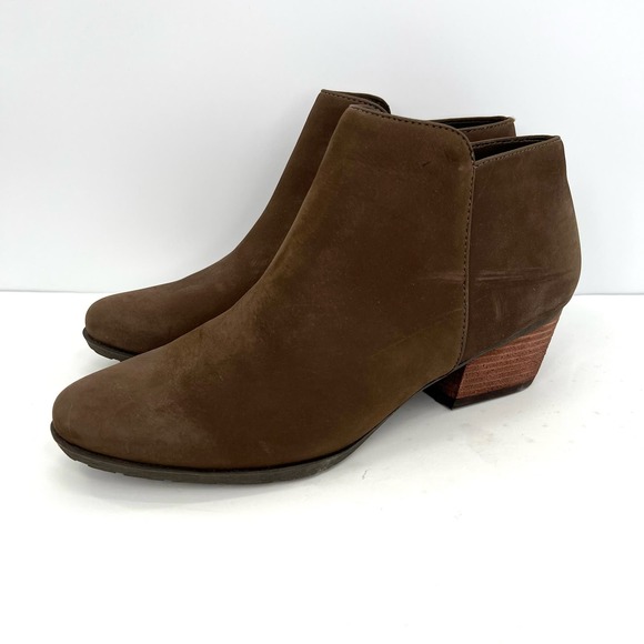 Stivaletti Chelsea Blondo Posey In Pelle Scamosciata, Colore Taupe Scuro, Numero US 7 (N)